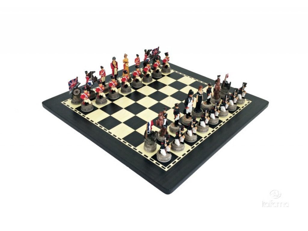 Luxusní šachová souprava Napoleón - Italfama