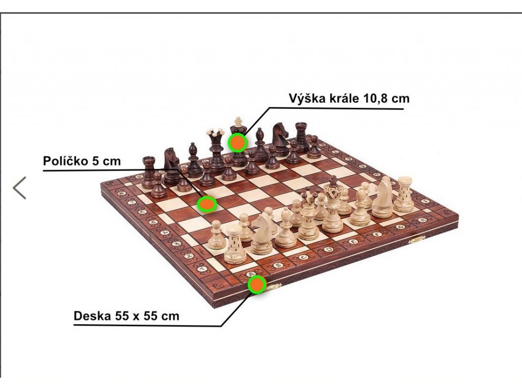Šachová souprava Ambasador - Wegiel