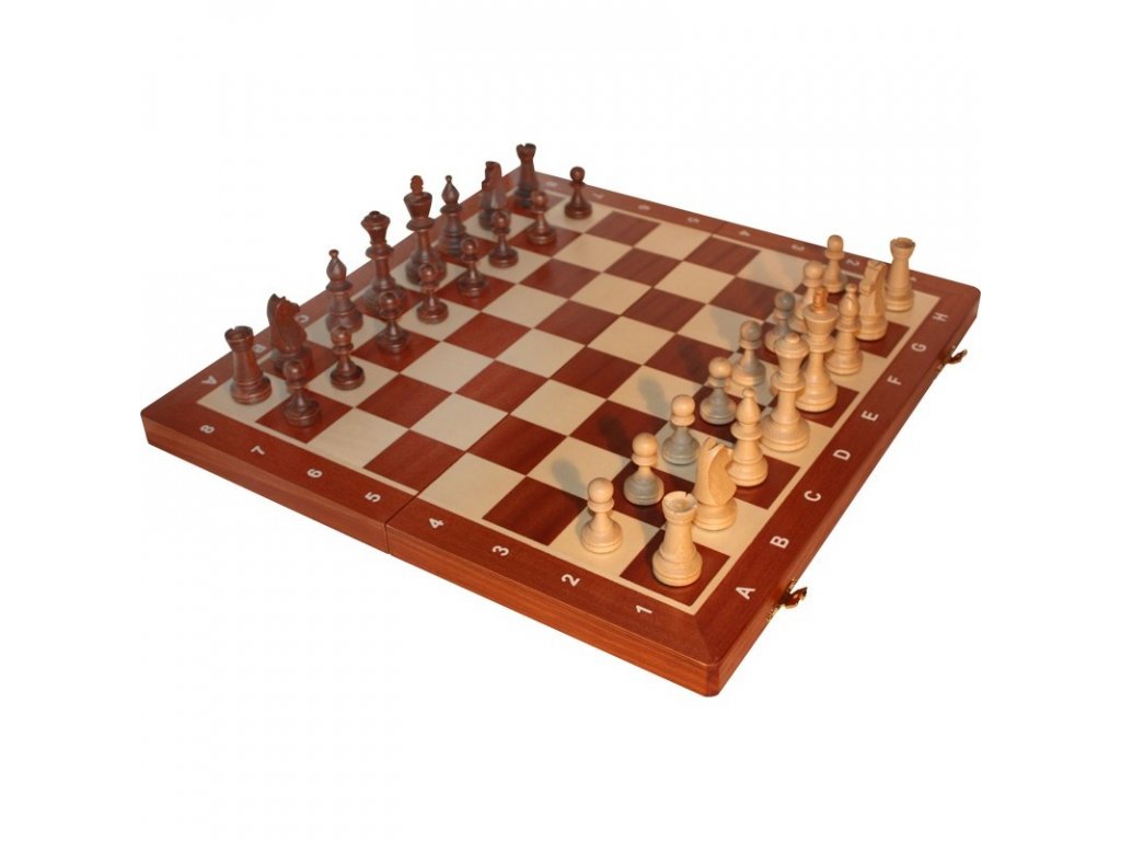 Šachová souprava - Wegiel - velikost 5