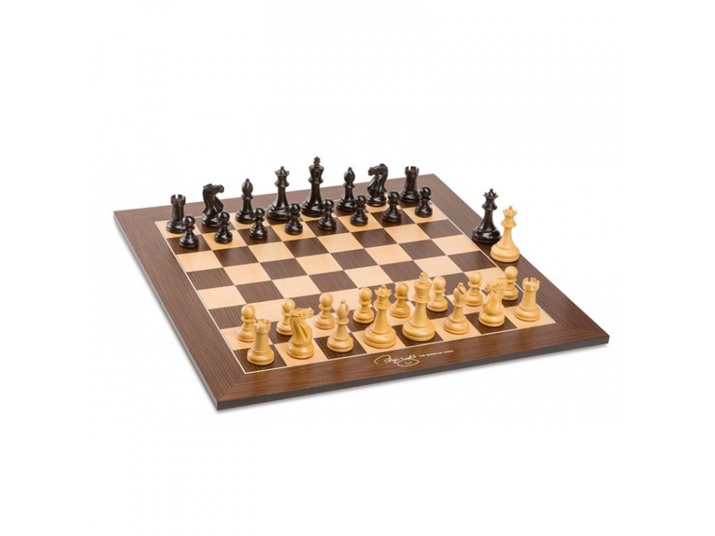 Set šachovnice a figur Judit Polgar - Luxusní šachy