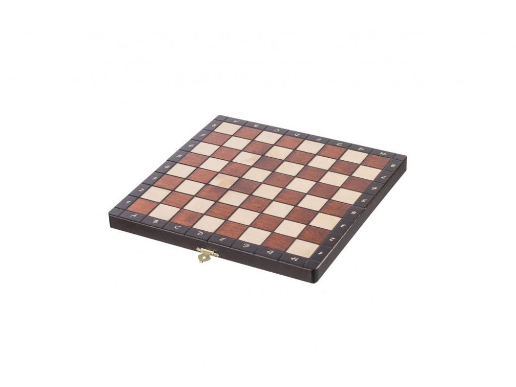 ŠACHOVÁ SOUPRAVA - Střední magnetické dřevěné šachy 