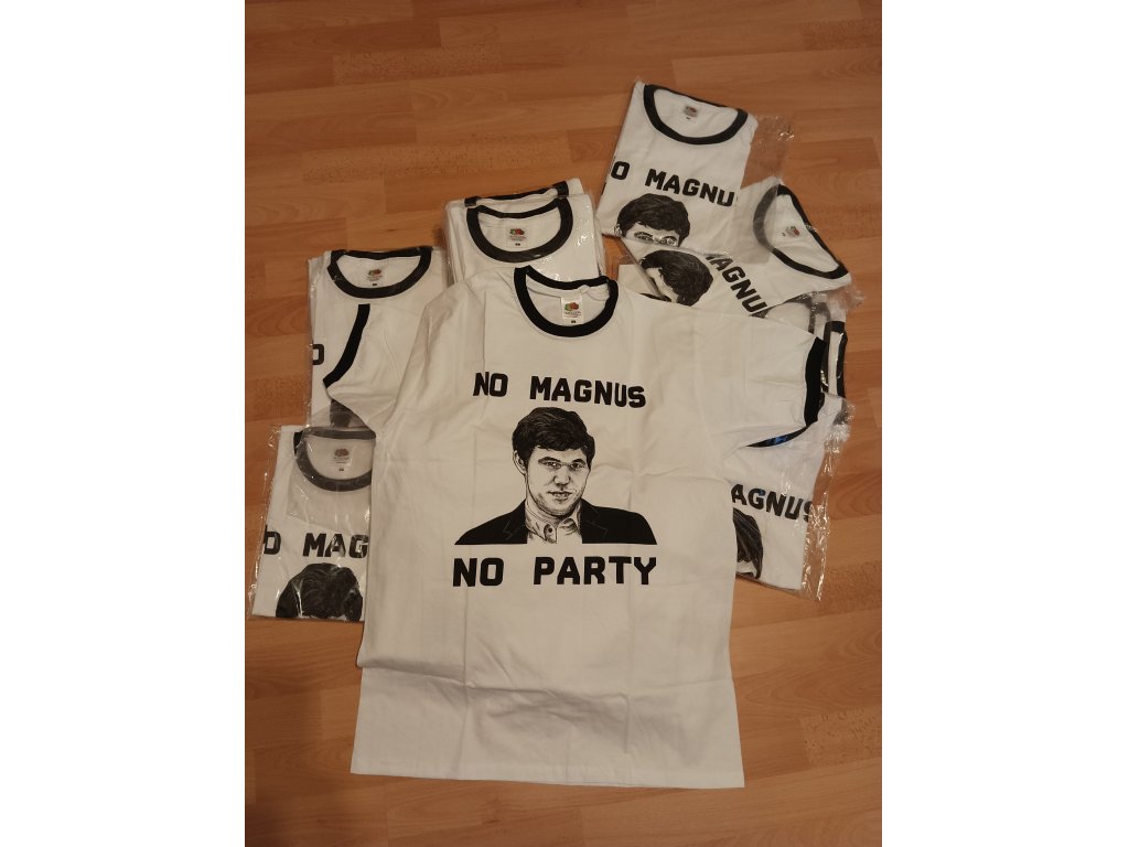 Triko - No Magnus No Party - velikost M