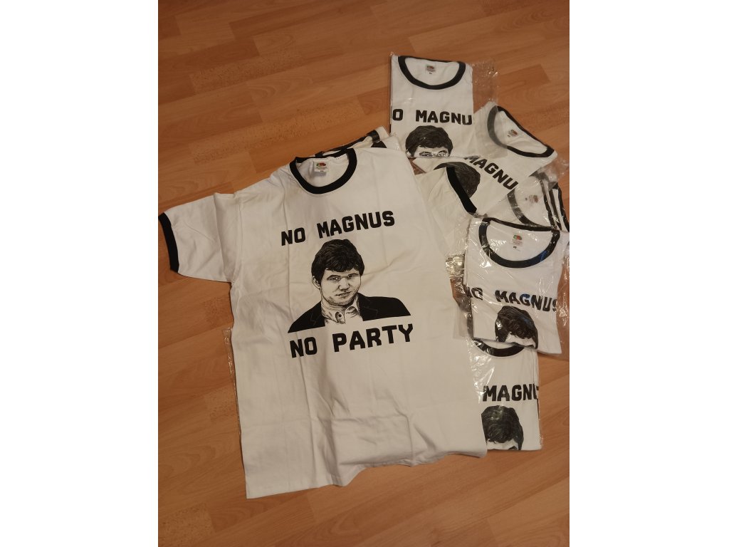 Triko - No Magnus No Party - velikost L