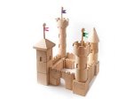 Dřevěné hračky - Dřevěný hrad - stavebnice