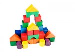 Dřevěné hračky - Stavební kostky