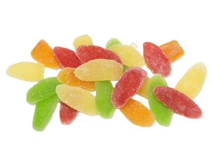 Ananas mix trojbarevný 250g