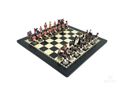 Luxusní šachová souprava Napoleón - Italfama