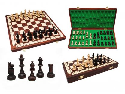 Šachová souprava Jowisz - originál Wegiel