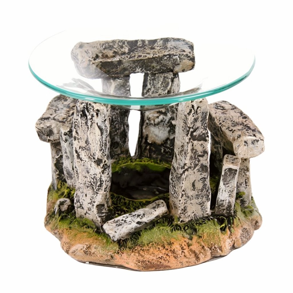 Aromalampa polyresin sklo STONEHENGE 9 cm