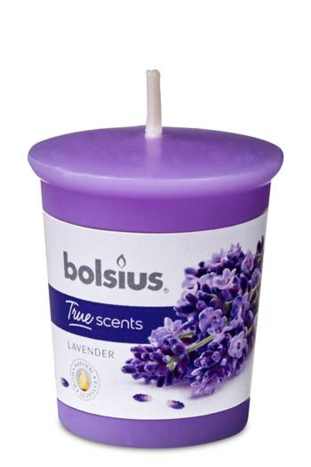 LEVANDULE votivní svíčka True Scents 51 g