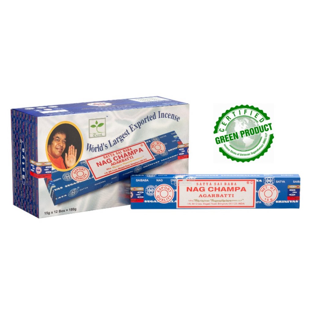 NAG CHAMPA vonné tyčinky Satya Sai Baba 15 g