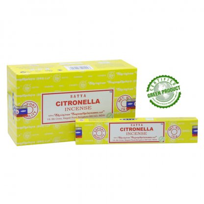 CITRONELLA vonné tyčinky Satya 15 g