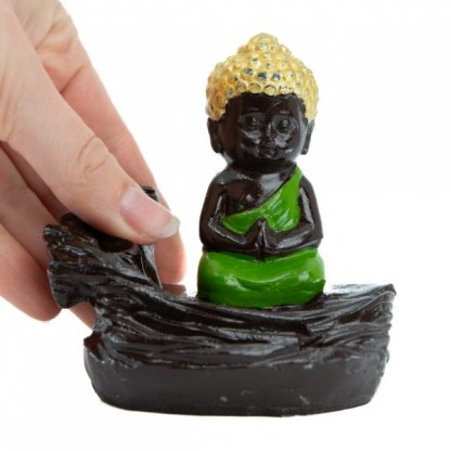 Fontána Tekoucí dým MALÝ MEDITUJÍCÍ BUDDHA 