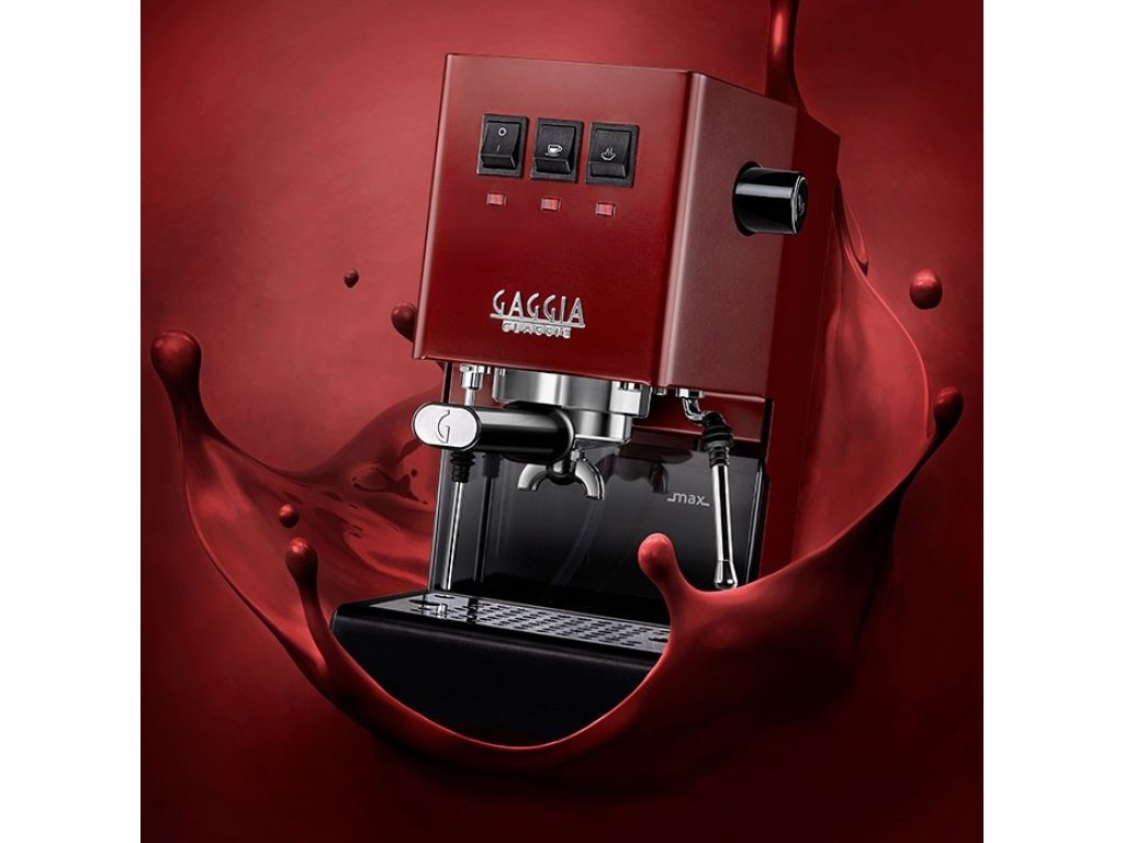 Gaggia Classic červená