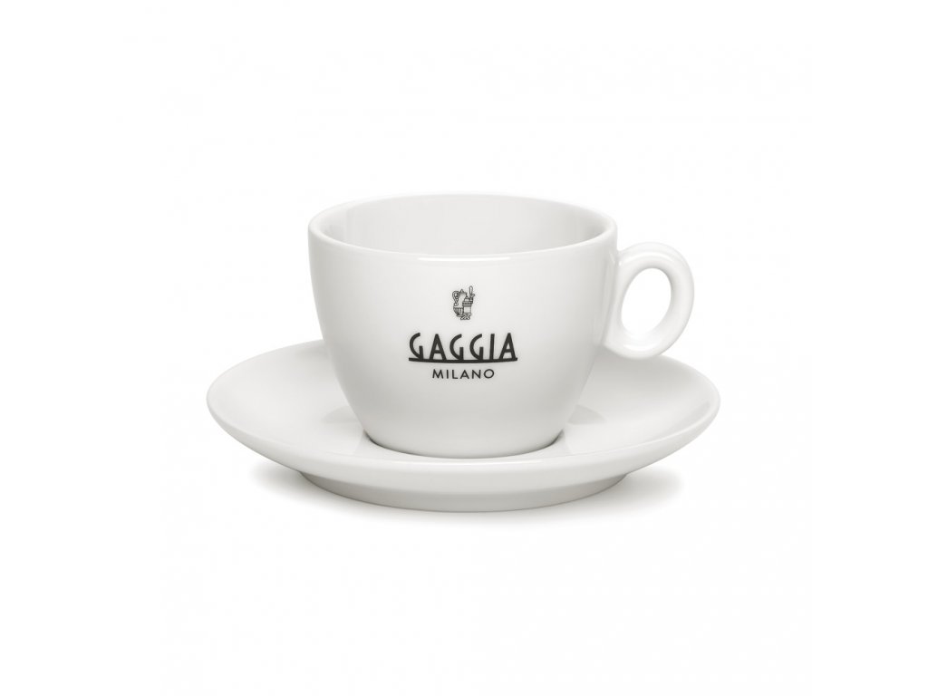 Gaggia šálky s podšálkami cappuccino 4 ks