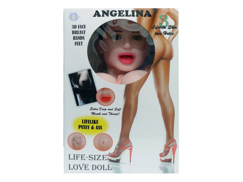 Angelina nafukovací pana 3D