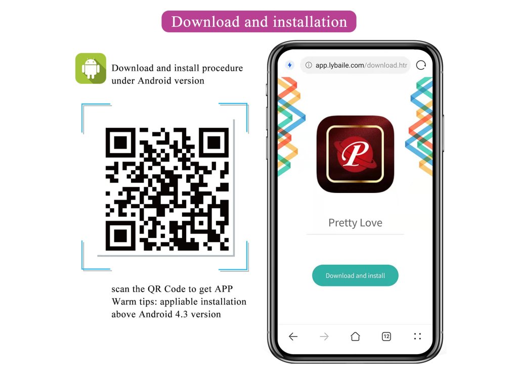 Ethan Mobile APP vibrátor
