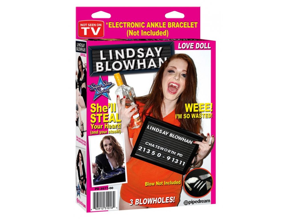 Lindsay blowhan doll