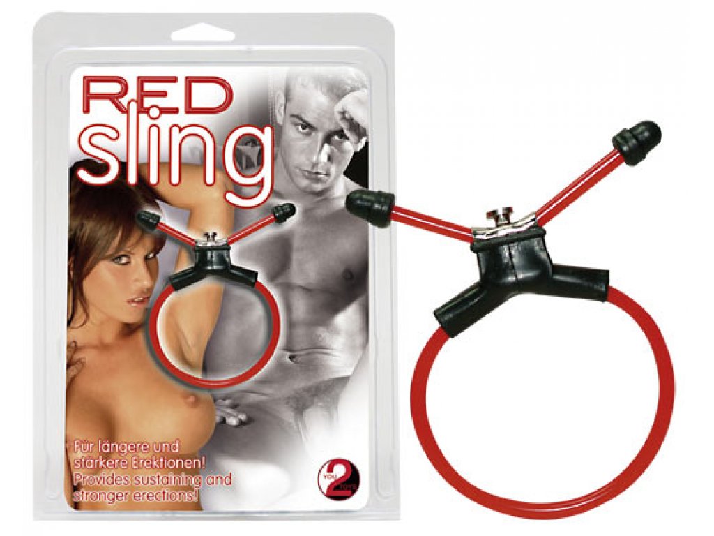 Red Sling Penisring