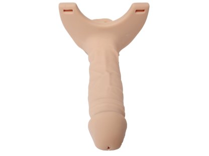 Hollow připínací dildo