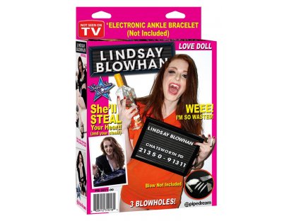Lindsay blowhan doll