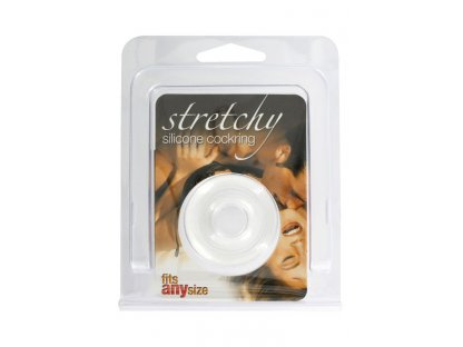 Stretchy cockring clear