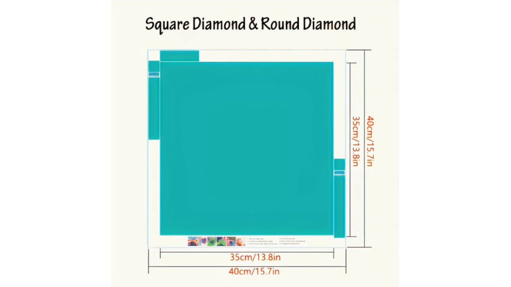 Peinture diamant 5D DIY – escargot d’hiver