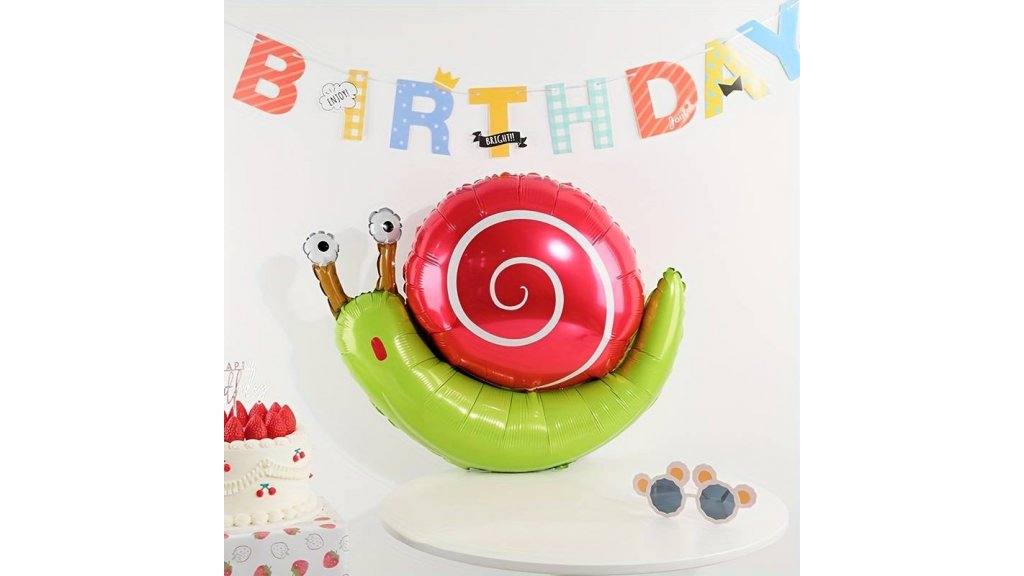 Foil balloon snail type 3