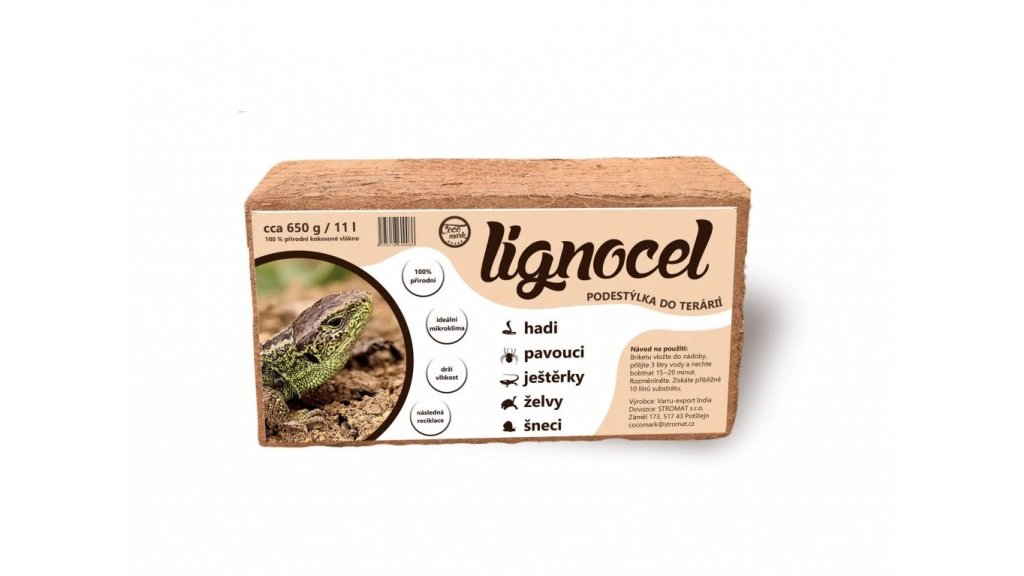 Substrato di cocco "lignocel" 650 g