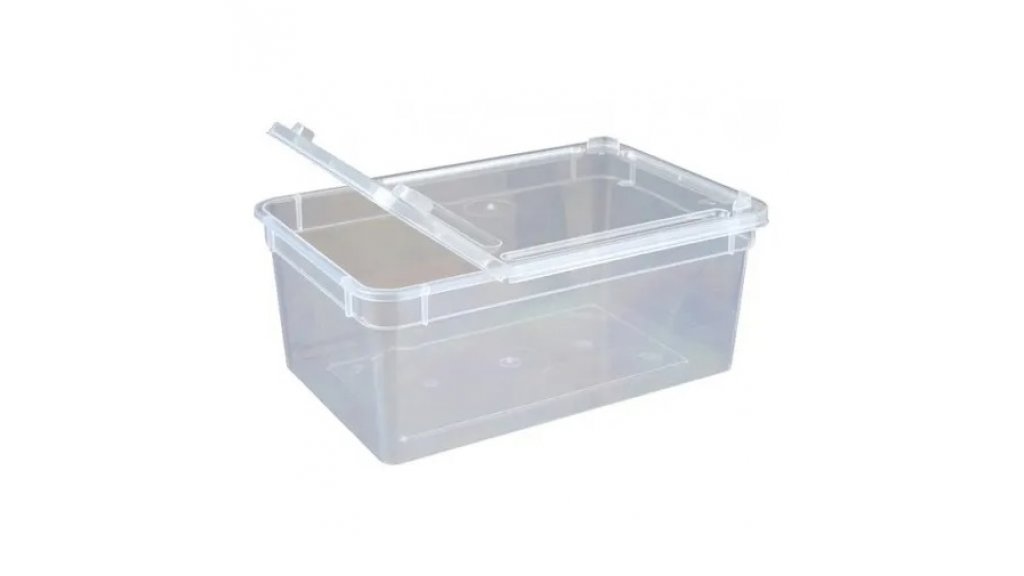 Box with divided lid 1.3 liter