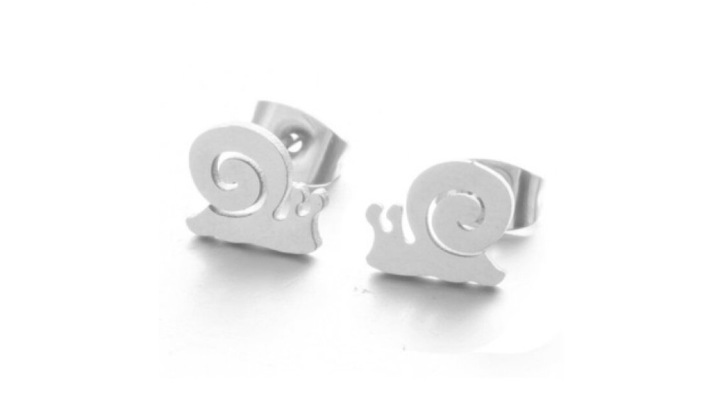 Snail earrings