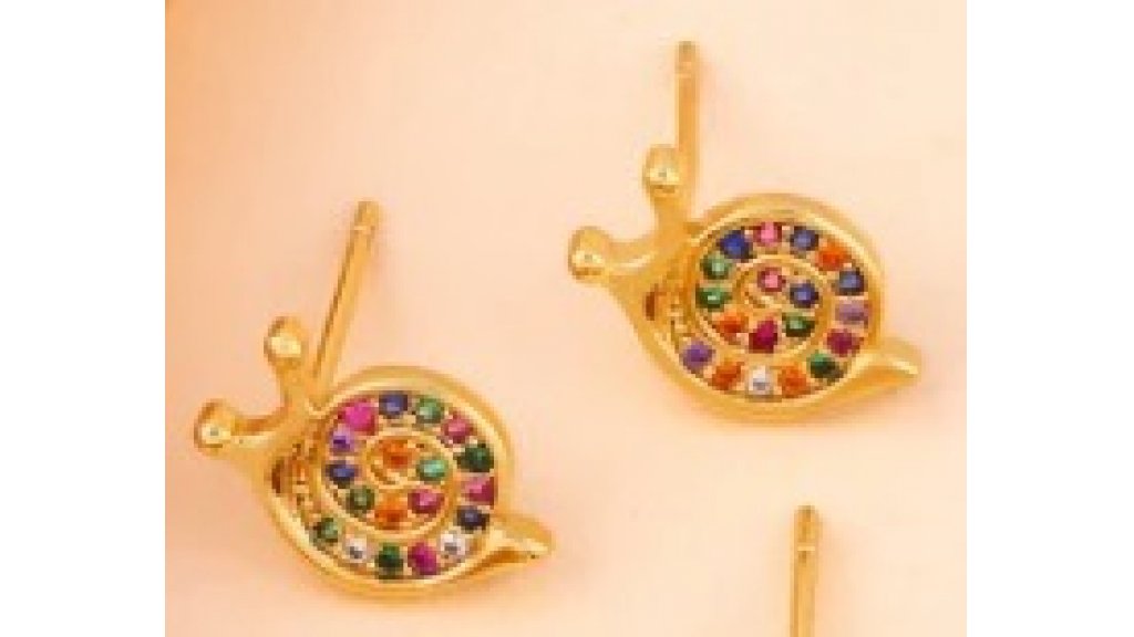 Snail earrings type 2