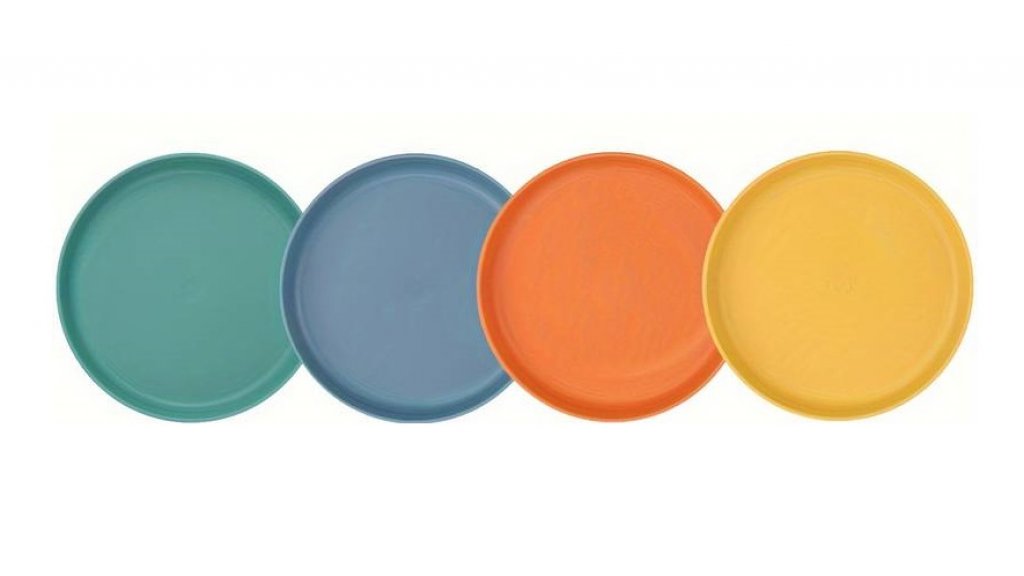 Plastic plate - various colours