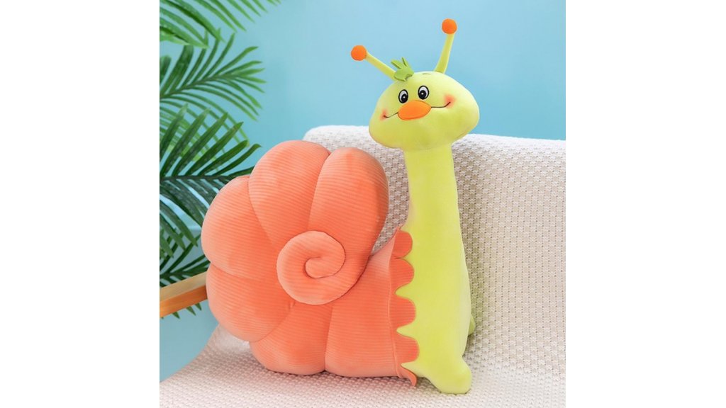 Jouet en peluche escargot personnalisé 25cm coussin en peluche escargot Jouet en peluche escargot personnalisé 25cm coussin en peluche escargot
