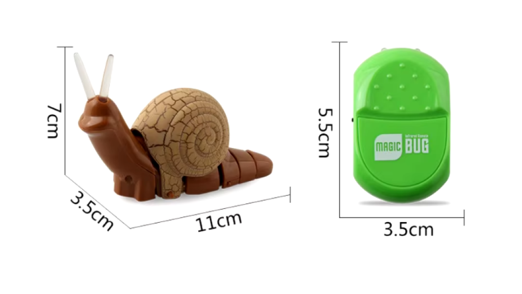 Remote control snail 