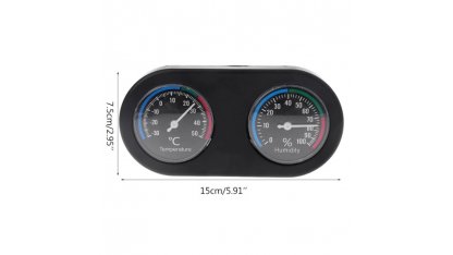 Analoges Thermometer - Hygrometer 2. Qualität 