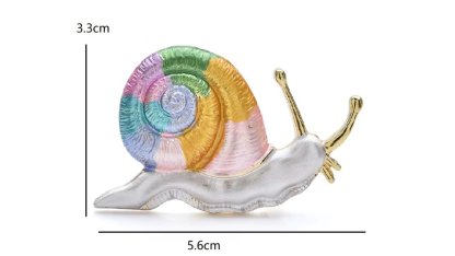 Broche escargot type 11