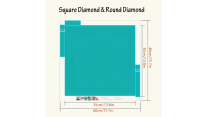 Peinture diamant 5D DIY – escargot d’hiver