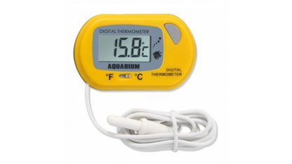 Digital thermometer with probe and suction cup