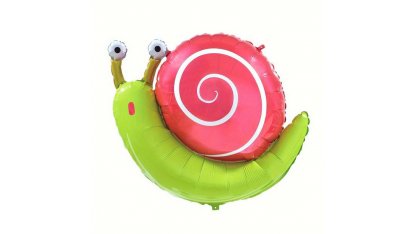 Foil balloon snail type 3