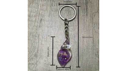 Keychain with shell