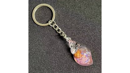 Keychain with shell