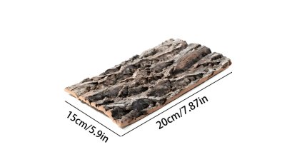 Cork bark - flat piece 20 x 15 cm