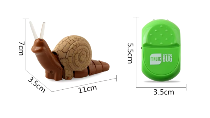 Remote control snail 