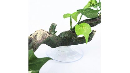Resin branch with suction cups 2
