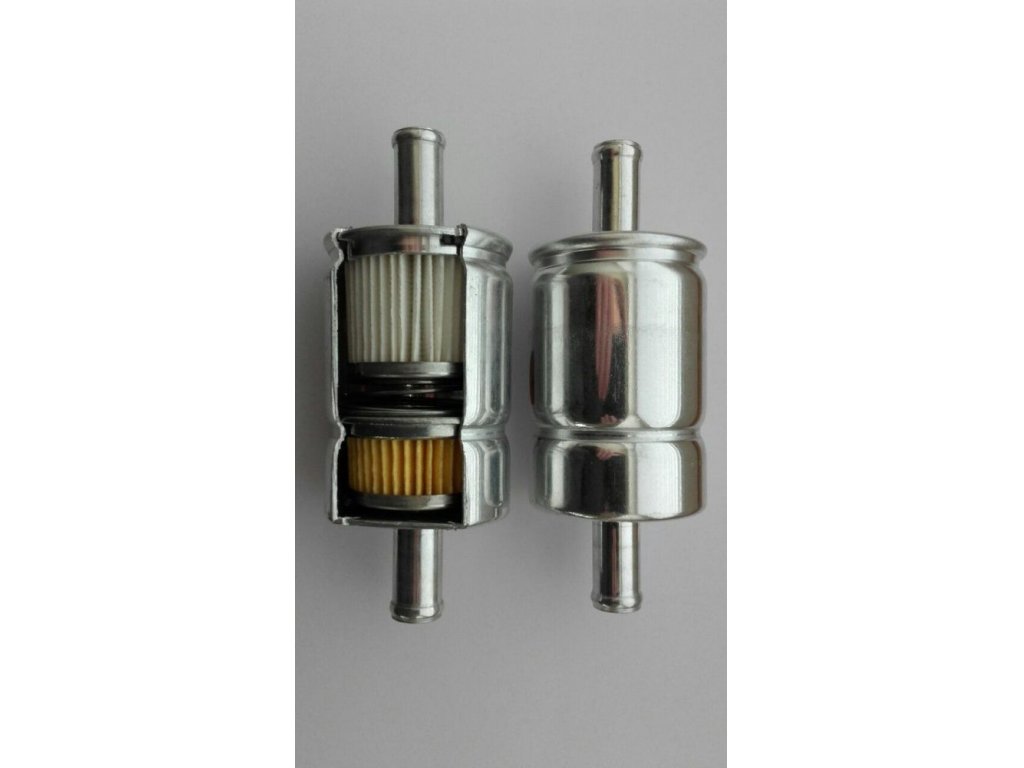 Filter plynnej fázy  d.12/12 mm s dvojitou filtráciou (Al)