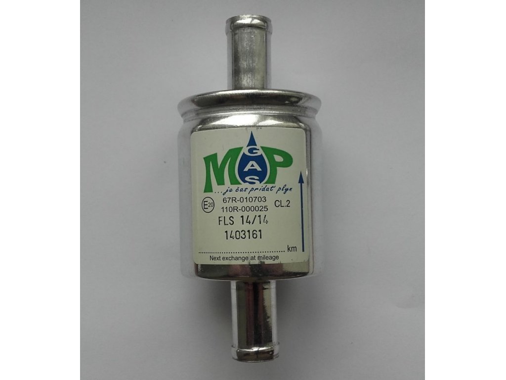 Filter LPG plynnej fázy d.14/14 mm (Al)