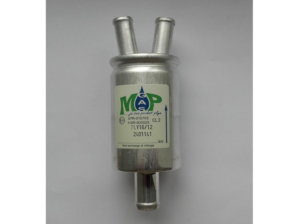 Filter LPG plynnej fázy s dvoma výstupmi d.16/2x12 mm