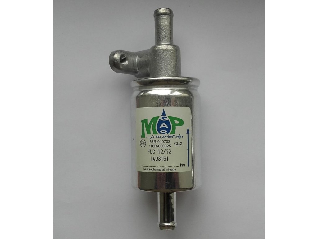 Filter LPG plynnej fázy s osadením pre Bosch d.12/12 mm