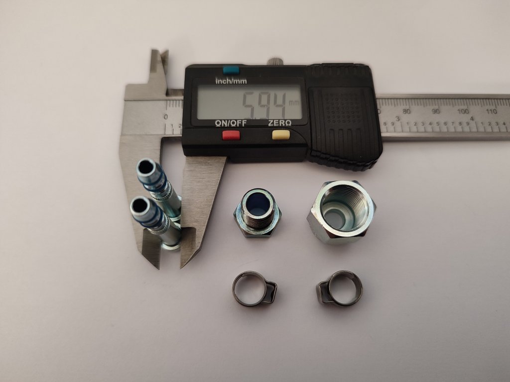 Rúrka FIT XD-3 (=6mm) M10x1 L.6m (sada)